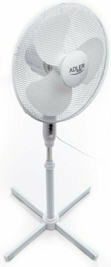 Adler Ventilator Pe Piedestal 45W Diametru Ventilator 40cm Alb