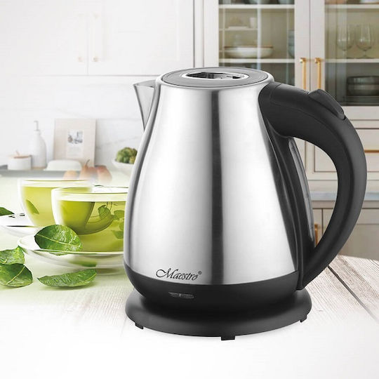 Maestro Електрическа Кана 1.7л 2200W Сребриста