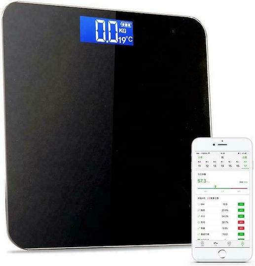 OrthoDynamic Smart Cantar cu Bluetooth in culoare Negru 26145