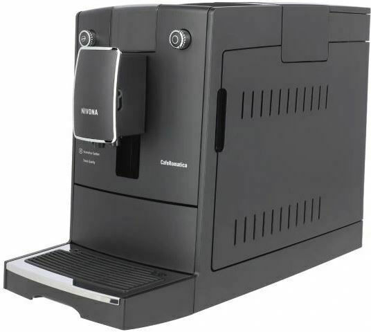 Nivona Caferomatica 756 Automatische Espressomaschine 1450W Druck 15bar mit Mahlwerk Schwarz