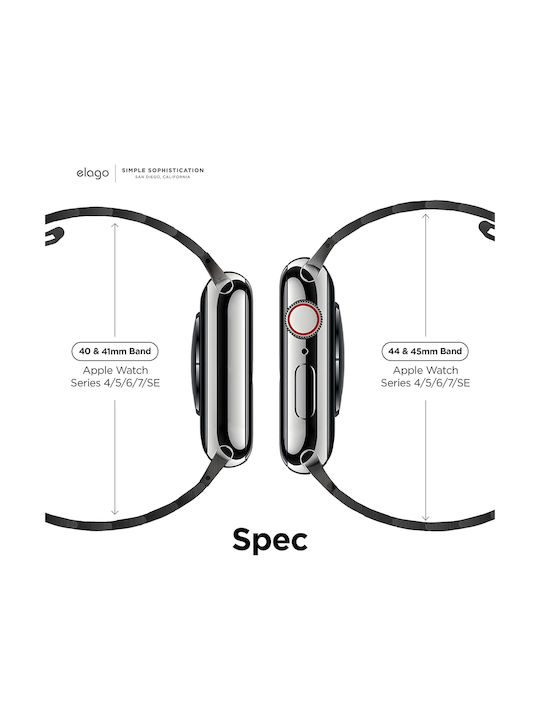 Elago Λουράκι Μαύρο (Apple Watch 44/45/46mm/Ultra 49mm) Elago Λουράκι Μαύρο (Apple Watch 44/45/46mm/Ultra 49mm)