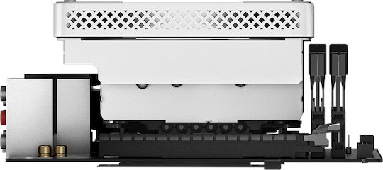 Jonsbo HX6200D Ψύκτρα Επεξεργαστή για Socket AM4/AM5/1200/115x/1700 με RGB Φωτισμό Λευκή