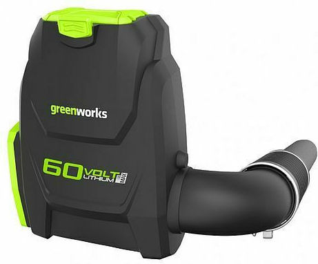 Greenworks GD60BPB Φυσητήρας Χειρός Μπαταρίας 60V Solo με Ρύθμιση Έντασης & Μέγιστη Ταχύτητα Αέρα 210km/h
