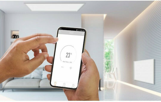 Neo Tools Convector Heater Wall 720W with Electronic Thermostat and WiFi 130x69cm White
