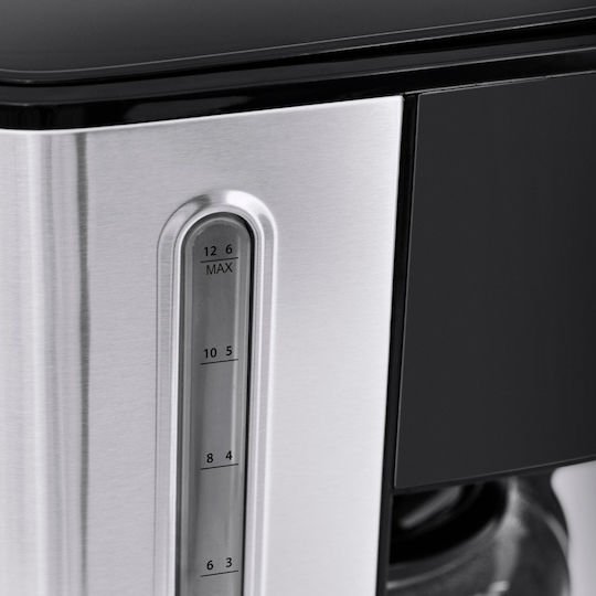 Caso Coffee Taste & Style Филтърна Кафемашина 900W Черна