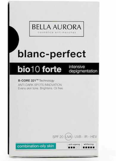 Bio10 Forte Интензивен Гел за Лице Дневен с SPF20 против Пигментни Петна 30ml