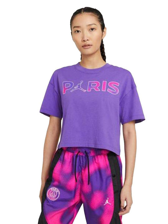 Paris Saint-germain Γυναικείο T-shirt Μωβ
