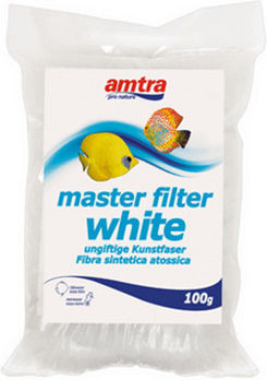 Amtra Master Filter White Fiberglass for Aquarium Filtering 100gr