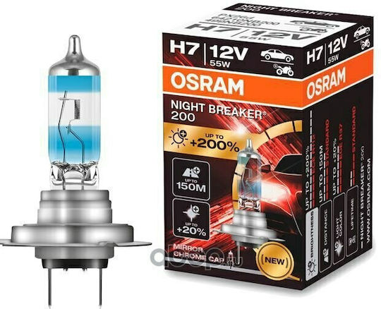 Osram Lamps Car & Motorcycle H7 Halogen 12V 55W 1pcs