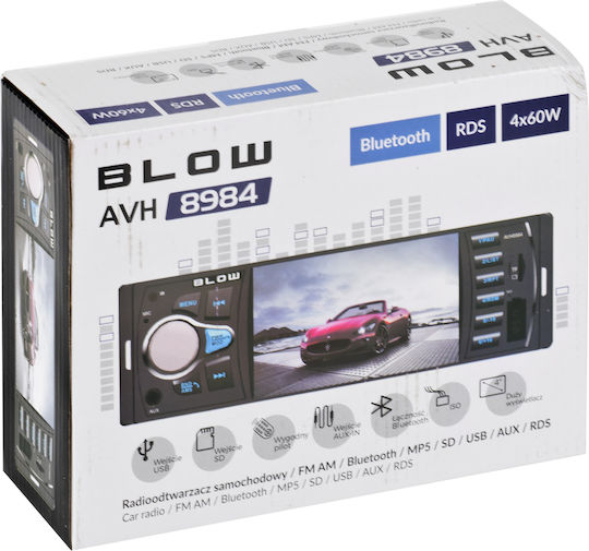 Blow AVH-8984 Ραδιόφωνο Αυτοκινήτου 1 DIN (Bluetooth/USB)