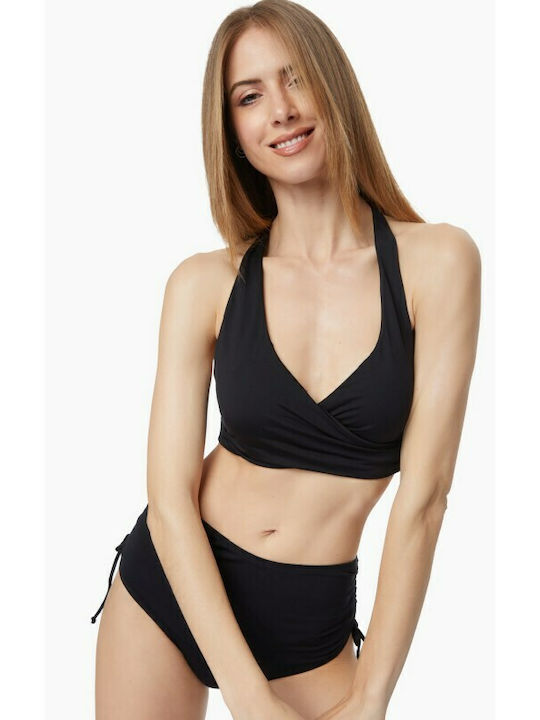 Triangle Bikini Top Black