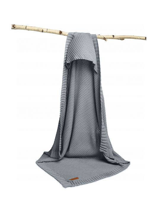 Sensillo Bamboo Nursery Swaddling Blanket Gray 85x90cm