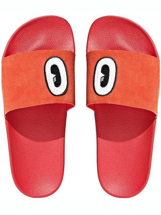 Adilette HATTIE STEWARD Frauen Flip Flops in Rot Farbe