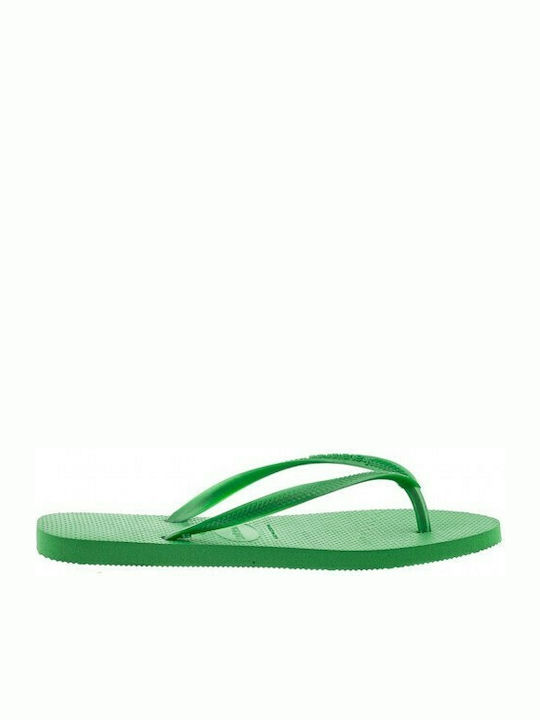 Slim Women's Flip Flops Green