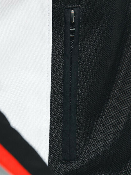 Dainese Hydraflux 2 Air Lady D-Dry Καλοκαιρινό Γυναικείο Μπουφάν Μηχανής Αδιάβροχο Blk/Charc/Lv-Red