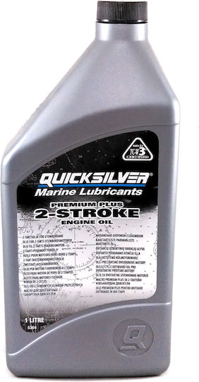 Quicksilver Premium Plus Boot Öl 2T 2-Takt-Motoröl 1l 1Es