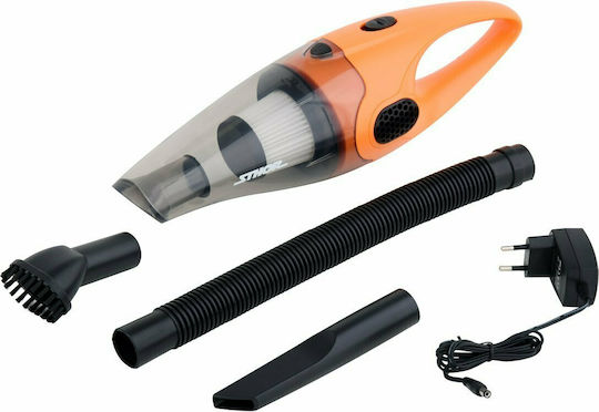 Sthor Vacuum Cleaner Car Handheld Vacuum Dry Vacuuming with Power 100W Rechargeable 12V Orange