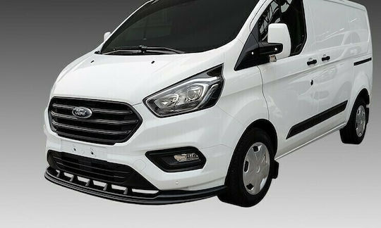Motordrome Spoiler Auto Vorderseite Ford Transit Custom 2012+ Frontspoiler (2018 - heute) Facelift ABS-Kunststoff Kompatibel mit Ford Transit Custom
