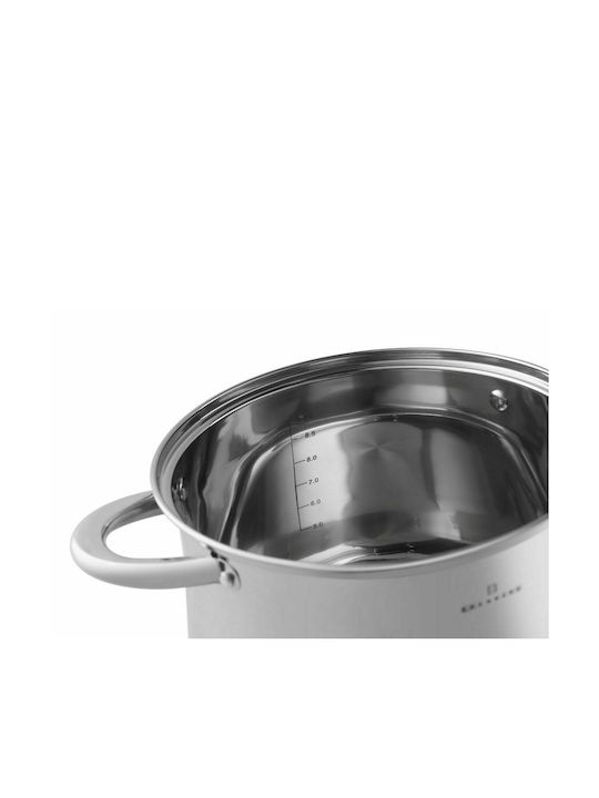 Edenberg Βαθιά Ανοξείδωτη Κατσαρόλα 5.5lt / 20cm