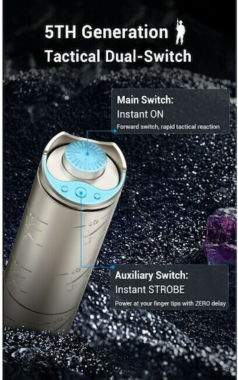 Klarus LED IPX8 с Максимална Яркост 1200лм K10 Green CR123 Зелен