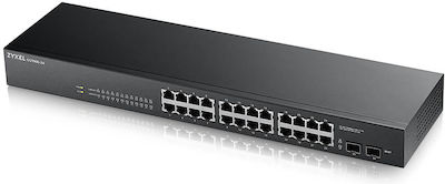 Zyxel GS1900-24 v2 Managed L2 Switch με 24 Θύρες Gigabit (1Gbps) Ethernet και 2 SFP Θύρες