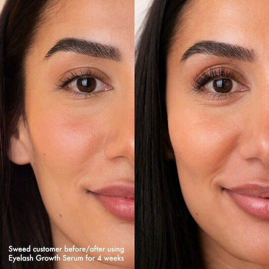 Sweed Growth Moisturizing Serum Eyelashes with Peptides & Hyaluronic Acid for Nourishment 3ml