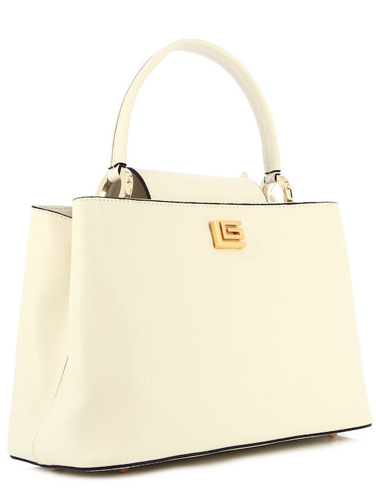 6600 Leather Women's Bag Shoulder Beige 687000426600
