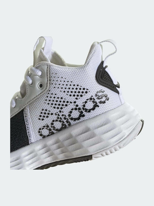 Ownthegame OwnTheGame 2.0 K Kids Sports Shoes Basketball with Laces Core Black / Cloud White