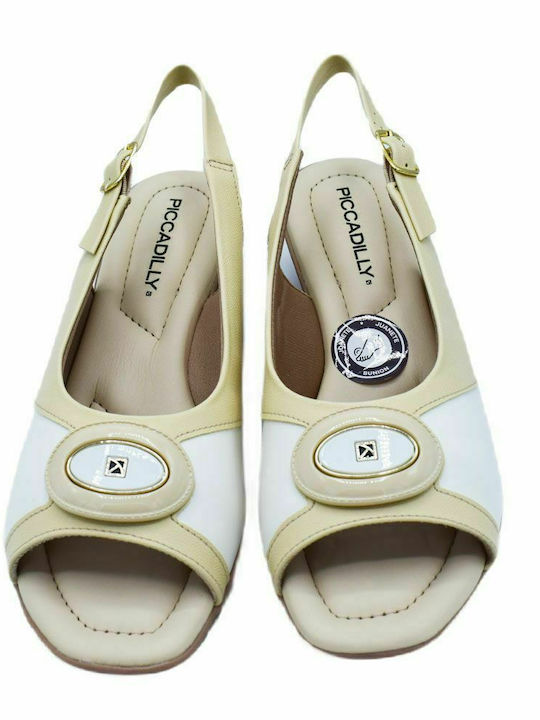 Piccadilly Anatomic Women's Platform Shoes Beige