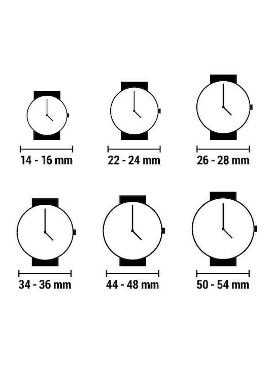 Marc Coblen Bezel 49 mm Λευκό (B50)