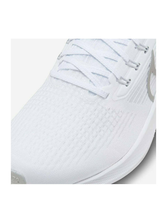 Air Zoom Pegasus 39 Sport Shoes Running White / Metallic Silver / Pure Platinum
