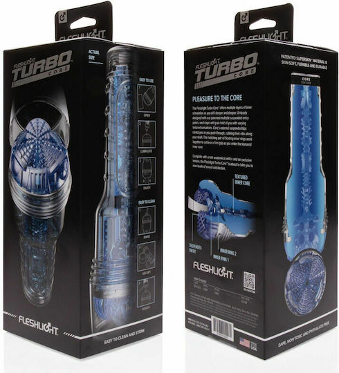 Fleshlight Turbo Core Masturbator Blue Ice