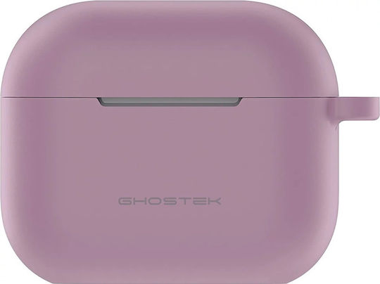 Ghostek Tunic Θήκη Σιλικόνης με Γάντζο σε Ροζ χρώμα για Apple AirPods 3