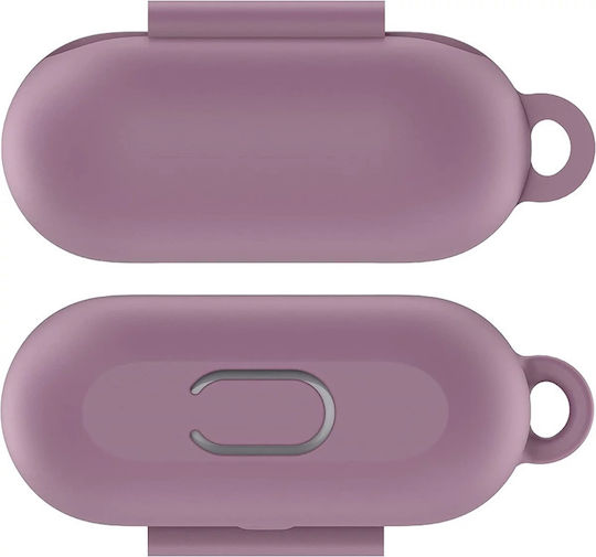 Ghostek Tunic Θήκη Σιλικόνης με Γάντζο σε Ροζ χρώμα για Apple AirPods 3
