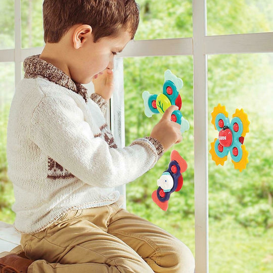 Ludi Baby Toy Set of Gyroscopes for 10++ Months