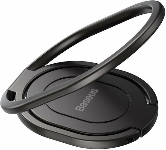Baseus Rails Ring Holder Κινητού σε Μαύρο χρώμα
