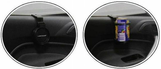 Dunlop Ποτηροθήκη Αυτοκινήτου 1 Θέσης Πόρτας 12x5x22cm Μαύρη