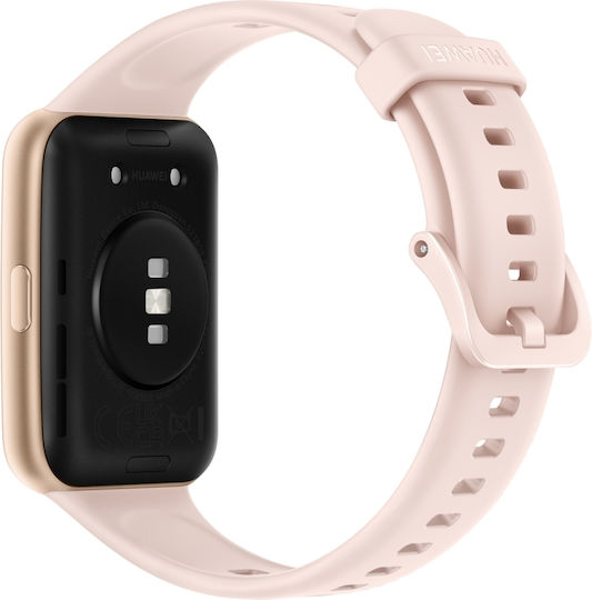 Huawei Watch Fit 2 Active 46mm Αδιάβροχο με Παλμογράφο (Sakura Pink)