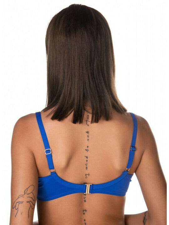 Bluepoint Bikini Bra with Adjustable Straps Navy Blue