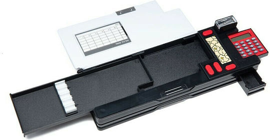 Yolo Popcorn Pencil Case with 2 Compartments Black