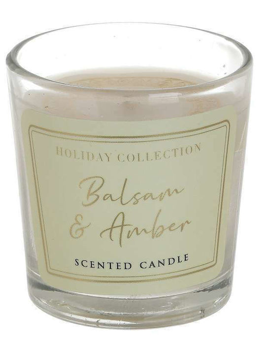 Click Scented Christmas Candle 6x6cm (Μiscellaneous Colors)