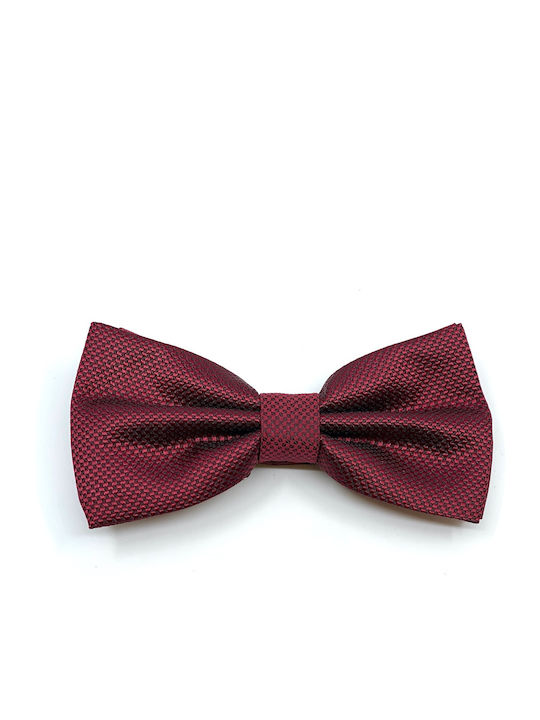 Legend Accessories Bow Tie Set with Pochette Burgundy Legend