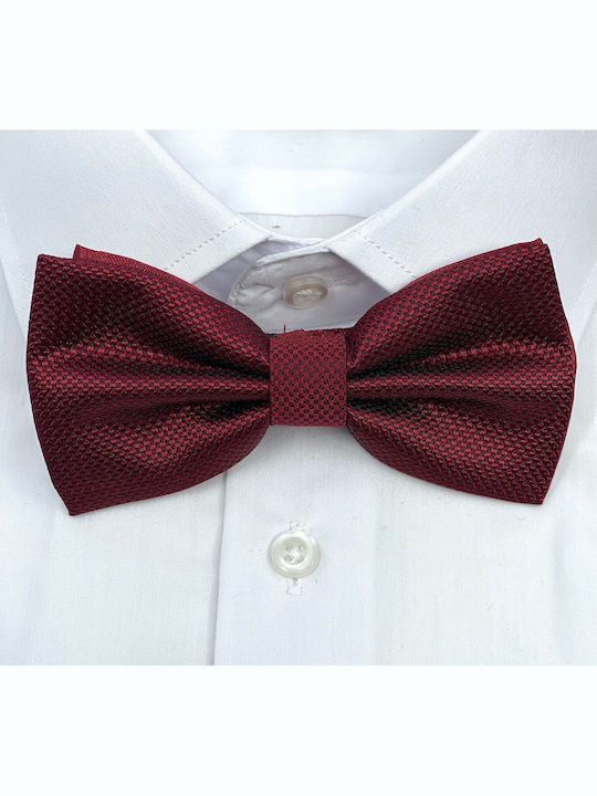 Legend Accessories Bow Tie Set with Pochette Burgundy Legend