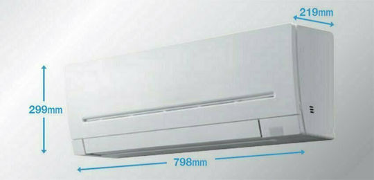 Mitsubishi Electric MSZ-AP VGK Κλιματιστικό Inverter 24000 BTU A++/A+ με WiFi και Λειτουργία i-Save