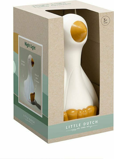 Little Dutch Нощна Светлина LED Little Goose Батерийна Бяла