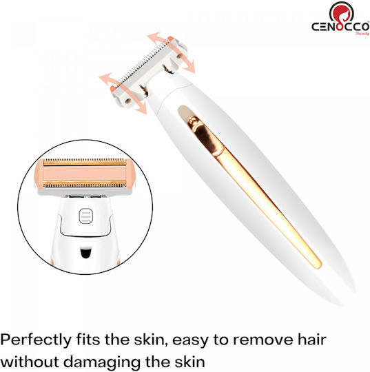 Cenocco Αποτριχωτική Μηχανή Epilator για Πρόσωπο & Σώμα CC-9087
