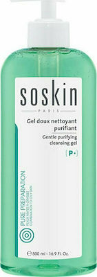 Soskin Gel Curățare Gentle Purifying Cleansing pentru Piele Grasă 500ml