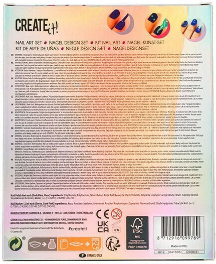 Canenco Set Für Maniküre Nägel Kreativspielzeug (Verschiedene Designs)