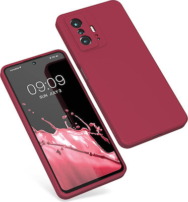 KWmobile Soft Flexible Silicone Back Cover Sweet Cherry (Xiaomi 11T / 11T Pro)