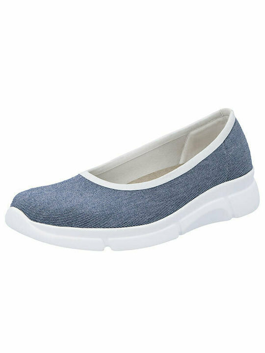 Berkemann Anatomic Leather Ballerinas Light Blue